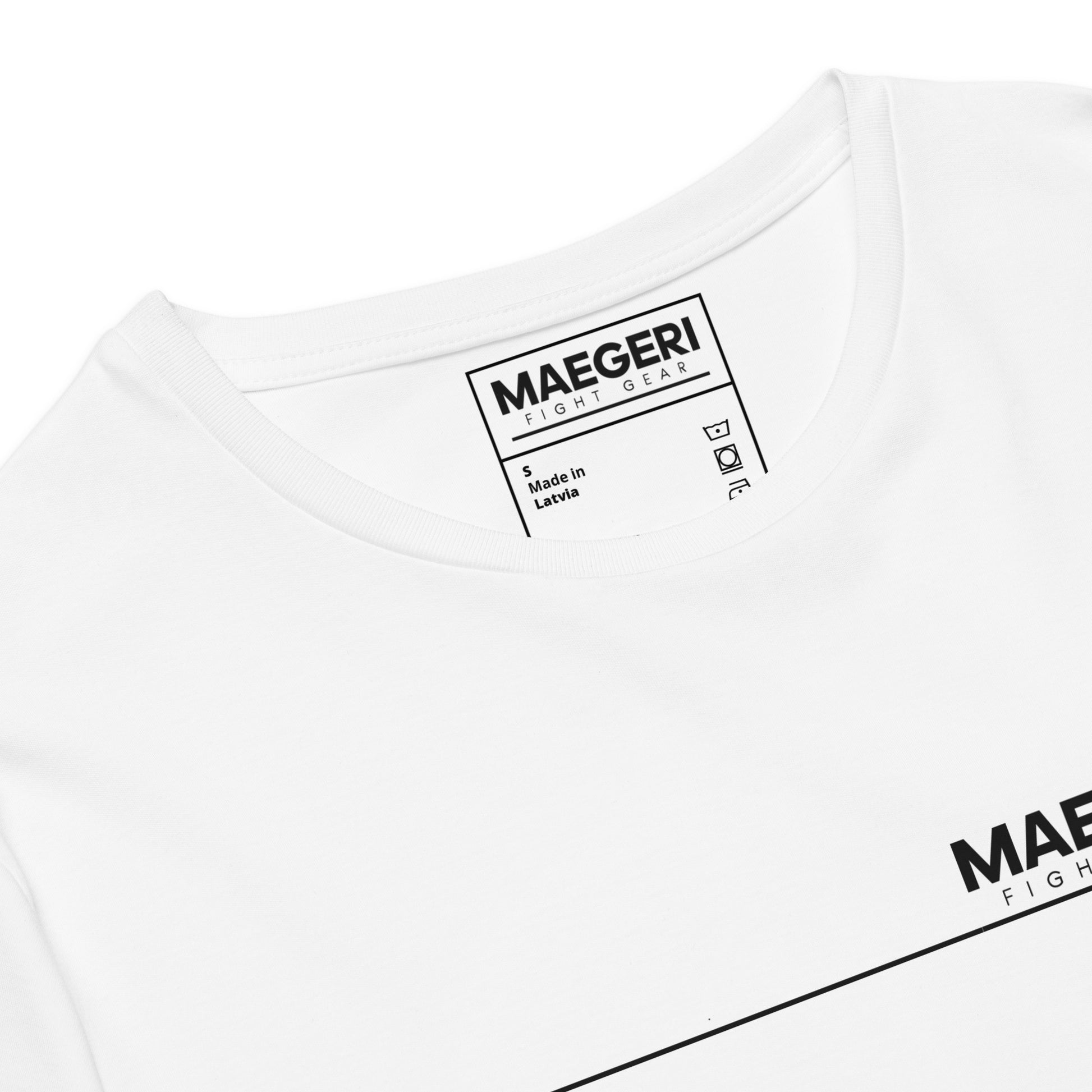 Maegeri T-shirt Classic White (label)